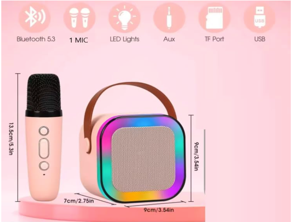 Sanvas One K12 Wireless Karaoke Speaker